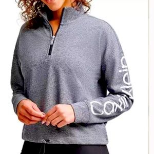 CALVIN KLEIN  1/2-Zip Pullover